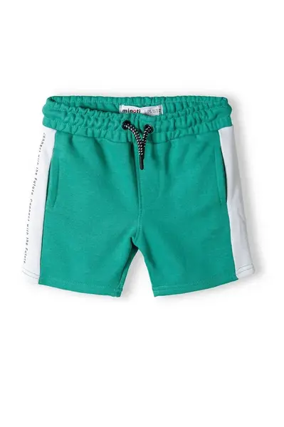 MINOTI Nohavice  zelená / biela