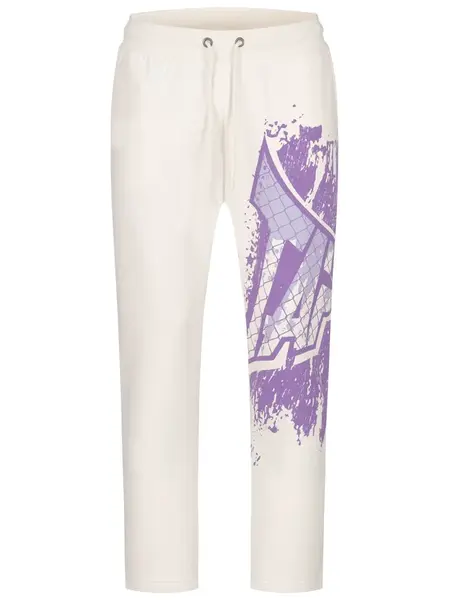 Tapout Nohavice  fialová / biela