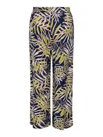 JDY Nohavice 'JDYSTAR SEZEN'  svetlobéžová / námornícka modrá / kiwi