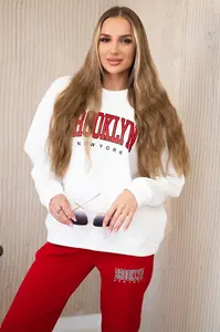 Zateplená souprava Brooklyn červená