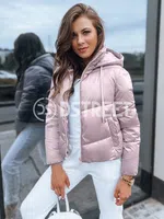 Dámská péřová bunda LOLAROSE Barva růžová DSTREET