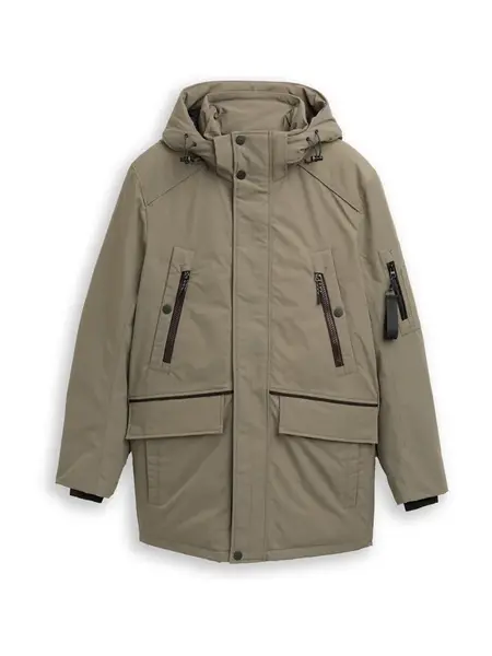 TOM TAILOR Zimná bunda  olivová