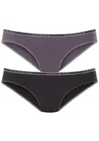 LASCANA Nohavičky  orgovánová / čierna