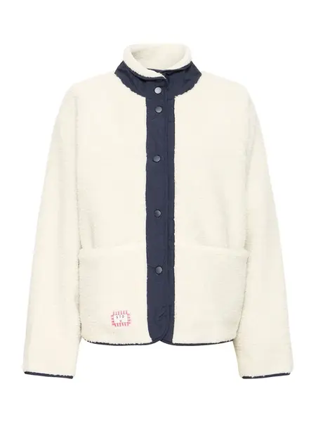 ICHI Prechodná bunda 'IHXPALMER'  námornícka modrá / biela