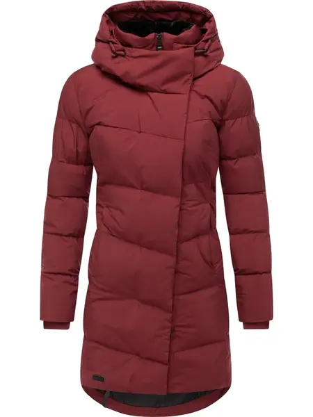 Ragwear Funkčný kabát 'Youmodo'  rubínová