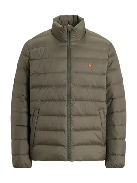 Polo Ralph Lauren Zimná bunda  olivová / oranžová