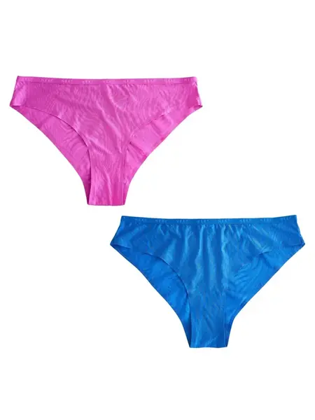 Next Nohavičky  modrá / fuksia