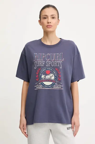 Rip Curl Bavlněné tričko Rip Curl SURF DEPT. HERITAGE