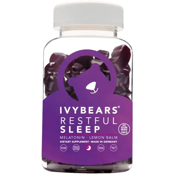 Ivy Bears Restful Sleep gumoví medvídci pro klidný spánek 60 ks