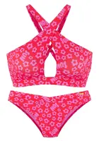 BUFFALO Bikiny  malinová / eozín