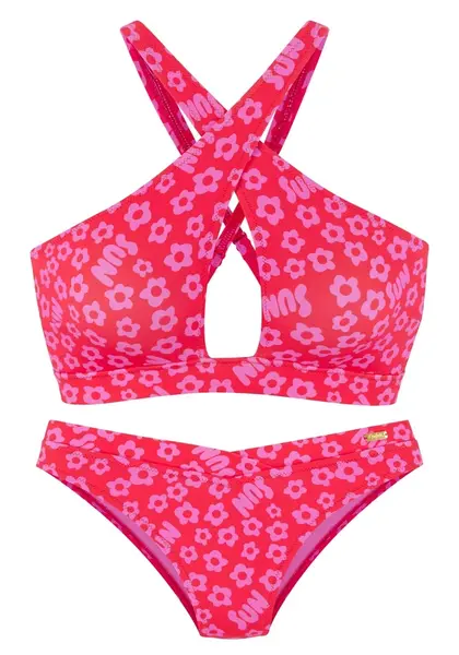 BUFFALO Bikiny  malinová / eozín