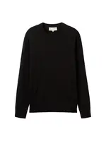 TOM TAILOR DENIM Sveter  čierna