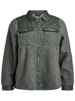 Active by Zizzi Funkčná flisová bunda 'AOPHELIA'  olivová / nefritová