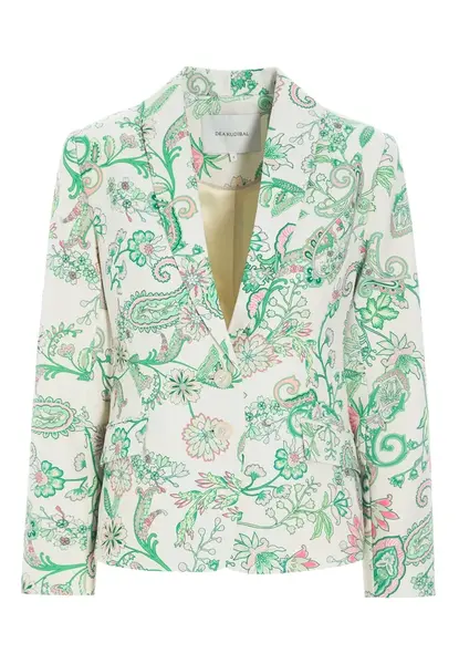Dea Kudibal Blejzer 'Zinsadea'  zelená melírovaná / biela