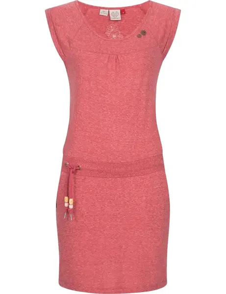 Ragwear Letné šaty 'Penelope'  pastelovo červená