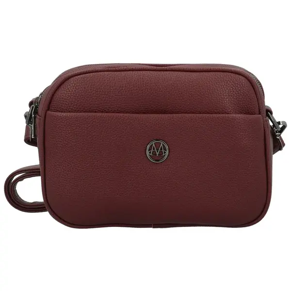 Dámská crossbody kabelka vínová - Maria C Alva