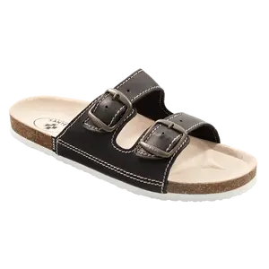 SANTÉ Pánské pantofle D/22N/60 ČERNÁ v.44