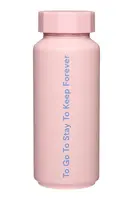 Termoláhev Design Letters Tone On Tone 0,5 L růžová barva