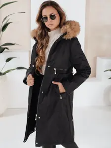 Dámská zimní parka NARVENA černá