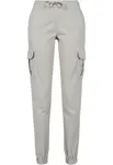Women's Cargo Jogging Pants High Waisted Concrete