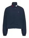 Tommy Jeans Prechodná bunda 'Essential'  námornícka modrá / červená / biela