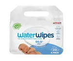 WATERWIPES 100 % BIO Odbúrateľné obrúsky, 4 x 60 ks