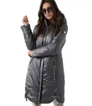 Pri Long elegant women's winter coat insulated delicate sheen REGINA