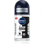 NIVEA MEN Invisible Black & White kuličkový antiperspirant pro muže 50 ml