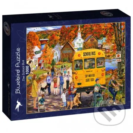 Puzzle Školský autobus - puzzle z kategorie 500 - 1000 dílků
