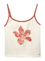 Pull&Bear Top  nebielená / mandarínková