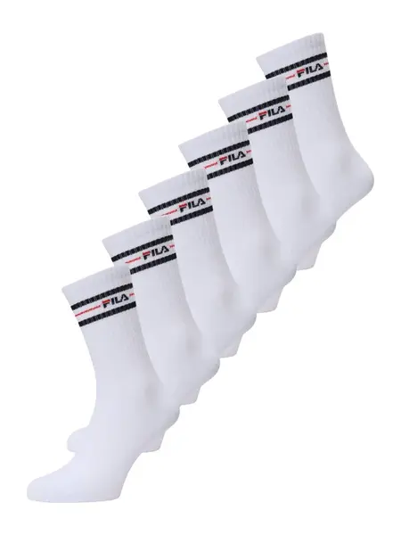 FILA Ponožky  červená / čierna / biela