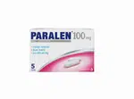 Paralen 100 mg 5 čípků