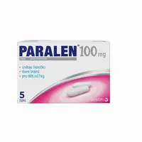 Paralen 100 mg 5 čípků