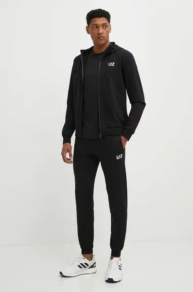 Bavlněná tepláková souprava EA7 Emporio Armani