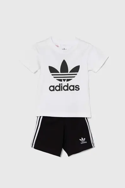 Dětská bavlněná souprava adidas Originals SHORT TEE SET