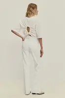 Bavlněné tričko Answear.LAB bílá barva