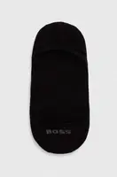 Ponožky BOSS 2-pack dámské, černá barva, 50510770