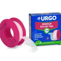 Urgo FILM 5 m x 1,25 cm transparentní fixační náplast 1 ks