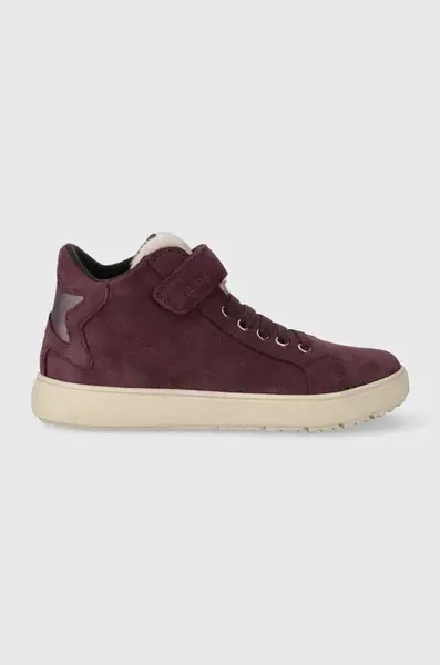 Dětské semišové sneakers boty Geox J36HYC 022BH J THELEVEN WPF