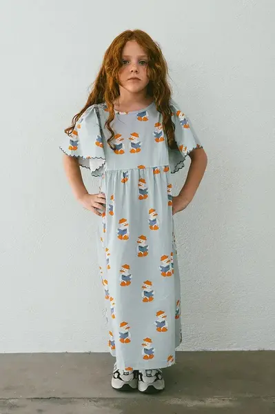 Dětské bavlněné šaty Tinycottons READERS DRESS