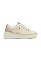 Sneakers boty Geox D SUNNETTY béžová barva, D55YHA 054AJ C1S2L