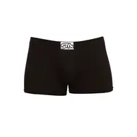 Styx Pánské boxerky klasická guma černé (Q960) L