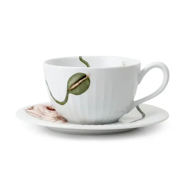 Šálek s podšálkem Kähler Hammershoi Popy 380 ml