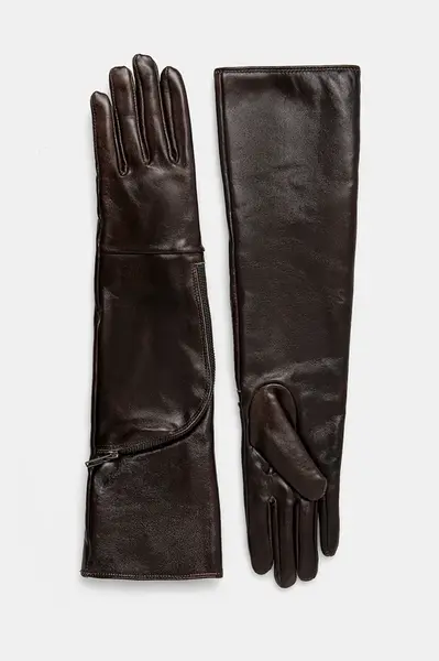 Kožené rukavice Gestuz