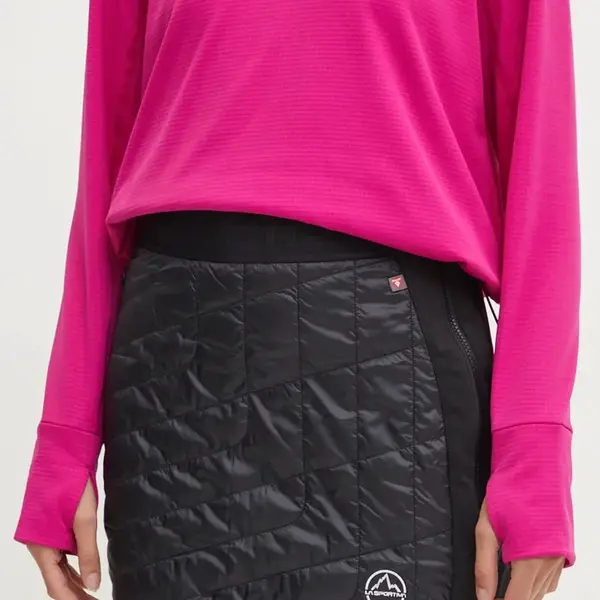 Sportovní sukně LA Sportiva Warm Up Primaloft černá barva, mini, M04999000
