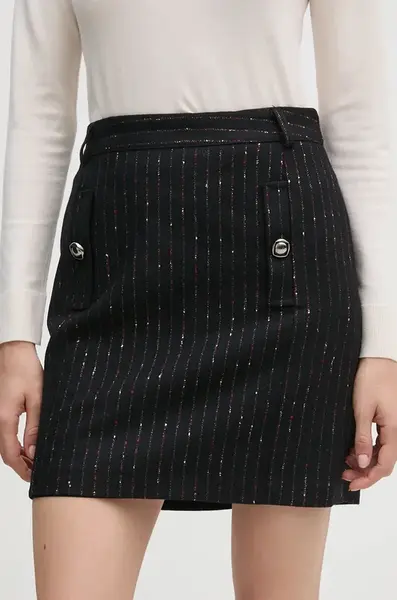 Vlněná sukně La Petite Française PFJUCHEE