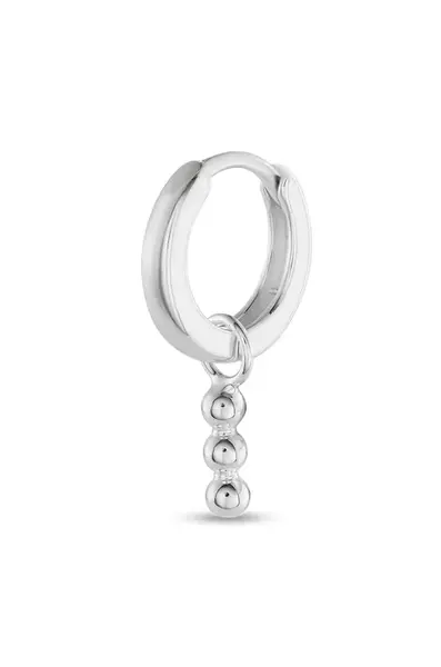 Stříbrné náušnice No More