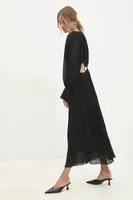 Šaty Answear.LAB černá barva, maxi