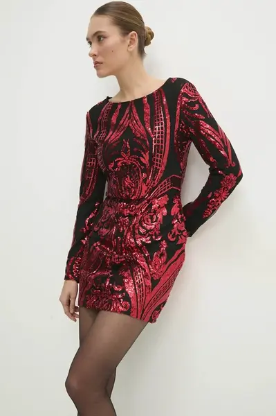 Šaty Answear.LAB červená barva, mini