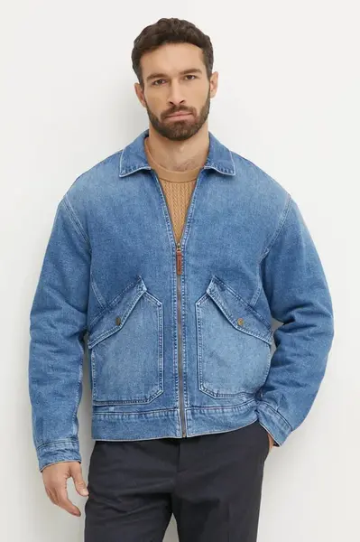 Džínová bunda Pepe Jeans EMMETT AZURE